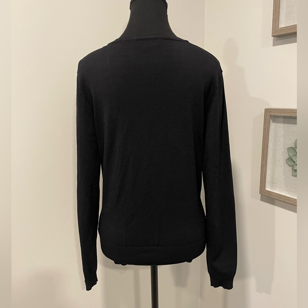 Never Worn! Melanie Lyne Button Front Cardigan with Sequin Details - Picture 5 of 11